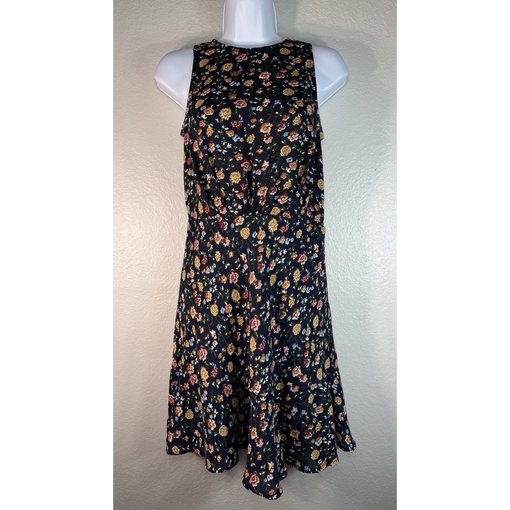 J.Crew Mercantile Short Floral  Sleeveless Dress Size 2 Boho Party Date Office